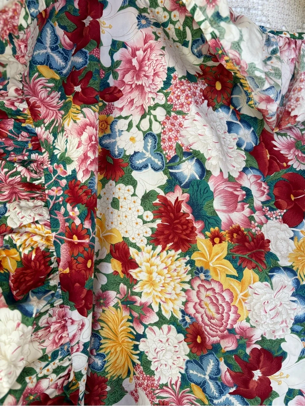 Vintage Ralph Lauren Pillow Shams set of 2 Thousand Flowers